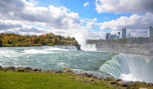 Niagara Falls in autumn