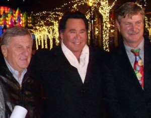 Jerry Wolfgang, Wayne Newton and NF Mayor Paul Dyster in 2012