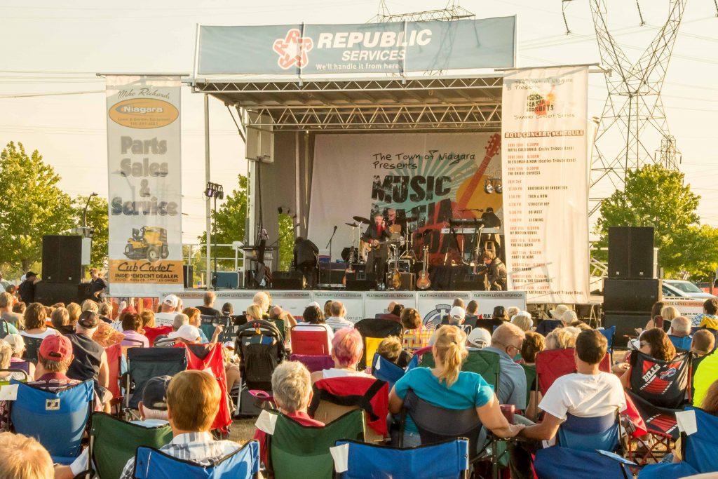 Town of Niagara Announces 2017 Music Mania Mondays Concert Schedule